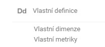 Vlastní dimenze a metriky